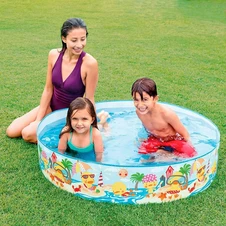 Детский каркасный бассейн Intex 58477, Утиный риф, 122 х 25 см.
