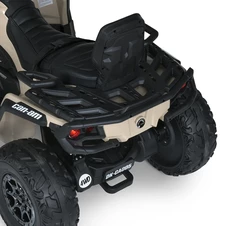 Детский электроквадроцикл M 6080 EBLR-13 бежевый, 4 мотора, пульт управления фото 14
