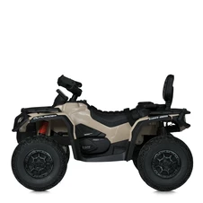 Детский электроквадроцикл M 6080 EBLR-13 бежевый, 4 мотора, пульт управления фото 33