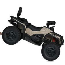 Детский электроквадроцикл M 6080 EBLR-13 бежевый, 4 мотора, пульт управления фото 55