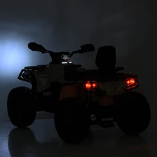 Детский электроквадроцикл M 6080 EBLR-13 бежевый, 4 мотора, пульт управления фото 88