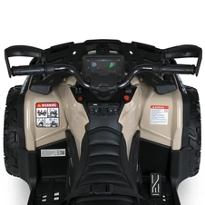 Детский электроквадроцикл M 6080 EBLR-13 бежевый, 4 мотора, пульт управления фото 99