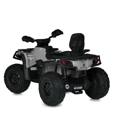 Детский электроквадроцикл M 6080 EBLR-11 серый, 4 мотора, пульт управления фото 11