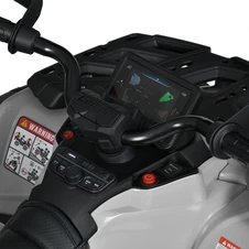 Детский электроквадроцикл M 6080 EBLR-11 серый, 4 мотора, пульт управления фото 13