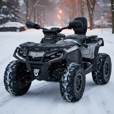 Детский электроквадроцикл M 6080 EBLR-11 серый, 4 мотора, пульт управления фото 66