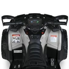 Детский электроквадроцикл M 6080 EBLR-11 серый, 4 мотора, пульт управления фото 99