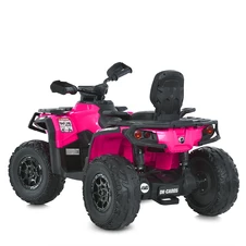 Детский электроквадроцикл M 6080 EBLR-8-2 розовый, 4 мотора, пульт управления фото 11