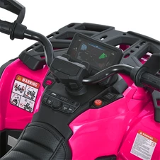 Детский электроквадроцикл M 6080 EBLR-8-2 розовый, 4 мотора, пульт управления фото 13