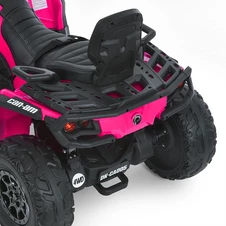 Детский электроквадроцикл M 6080 EBLR-8-2 розовый, 4 мотора, пульт управления фото 14