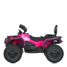 Детский электроквадроцикл M 6080 EBLR-8-2 розовый, 4 мотора, пульт управления фото 44
