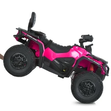 Детский электроквадроцикл M 6080 EBLR-8-2 розовый, 4 мотора, пульт управления фото 55