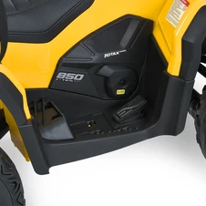 Детский электрический квадроцикл M 6080 EBLR-6 желтый, 4 мотора, пульт управления фото 14