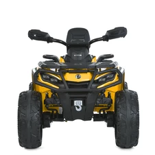 Детский электрический квадроцикл M 6080 EBLR-6 желтый, 4 мотора, пульт управления купить