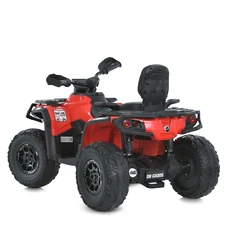 Детский электрический квадроцикл M 6080 EBLR-3 красный, 4 мотора, пульт управления фото 11