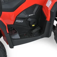 Детский электрический квадроцикл M 6080 EBLR-3 красный, 4 мотора, пульт управления фото 16