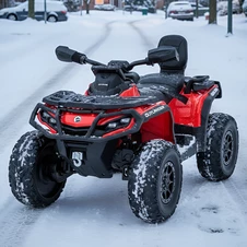 Детский электрический квадроцикл M 6080 EBLR-3 красный, 4 мотора, пульт управления фото 44