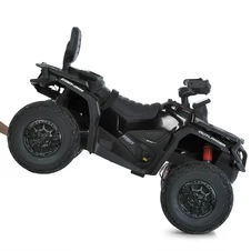 Детский электрический квадроцикл M 6080 EBLR-2 черный, 4 мотора, пульт управления фото 55