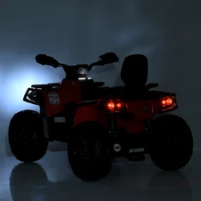 Детский электрический квадроцикл M 6080 EBLR-2 черный, 4 мотора, пульт управления фото 88