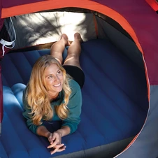 Надувной велюр матрас Intex 64013 с насосом, 203 х 152 х 22 см. фото 11