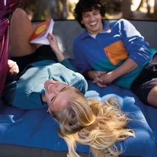 Надувной велюр матрас Intex 64013 с насосом, 203 х 152 х 22 см. фото 66