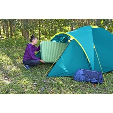 Надувной велюр матрас Bestway 69623, 198 х 63,5 х 10,8 см. фото 99