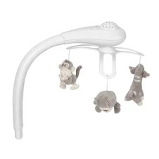 Детская кроватка - качалка Carrello Bloom CRL-10304 Eos Grey серая, приставная фото 44