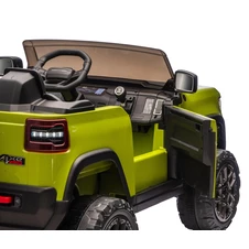 Двухместный детский электромобиль JJ 2500 EBLR-8 (24V) розовый, мягкие EVA колеса фото 44