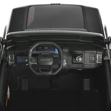 Двухместный детский джип JJ 2500 EBLR-2 (24V) черный, светятся фары, музыка фото 57