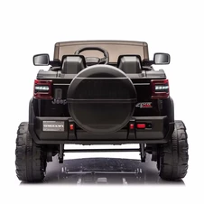 Двухместный детский джип JJ 2500 EBLR-2 (24V) черный, светятся фары, музыка фото 55