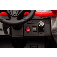 Детский электромобиль JS 330 EBLR-2-4 (24V) багги черно-синий, мягкое сиденье, Kawasaki фото 13