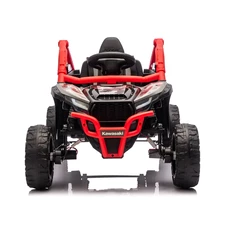 Детский электромобиль JS 330 EBLR-2-4 (24V) багги черно-синий, мягкое сиденье, Kawasaki фото 33