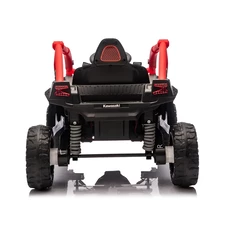 Детский электромобиль JS 330 EBLR-2-4 (24V) багги черно-синий, мягкое сиденье, Kawasaki фото 44