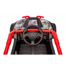 Детский электромобиль JS 330 EBLR-2-4 (24V) багги черно-синий, мягкое сиденье, Kawasaki фото 99