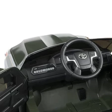 Детский электромобиль джип JJ 2022 EBLR-10 (24V) хаки, 4 мотора, Toyota фото 16