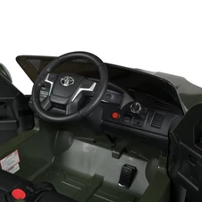 Детский электромобиль джип JJ 2022 EBLR-10 (24V) хаки, 4 мотора, Toyota фото 14