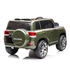Детский электромобиль джип JJ 2022 EBLR-10 (24V) хаки, 4 мотора, Toyota фото 33