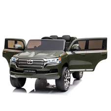 Детский электромобиль джип JJ 2022 EBLR-10 (24V) хаки, 4 мотора, Toyota фото 77