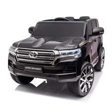 Детский электромобиль джип JJ 2022 EBLR-2 (24V) черный, 4 мотора, Toyota фото 13