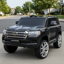 Детский электромобиль джип JJ 2022 EBLR-2 (24V) черный, 4 мотора, Toyota купить