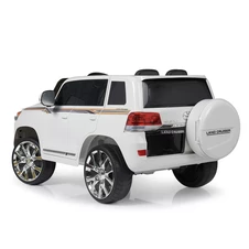 Детский электромобиль джип JJ 2022 EBLR-1 (24V) белый, 4 мотора, Toyota фото 88
