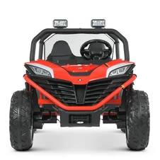 Двухместный детский багги M 4969 EBLR-5 (24V) зеленый, EVA колеса фото 33