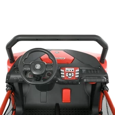 Двухместный детский багги M 4969 EBLR-5 (24V) зеленый, EVA колеса фото 77