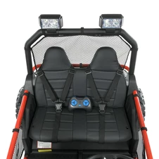 Двухместный детский багги M 4969 EBLR-5 (24V) зеленый, EVA колеса фото 99