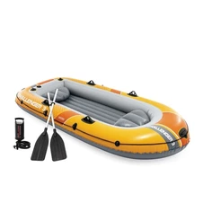Трехместная надувная лодка Intex 66313, Challenger 3 Set, 295 х 137 х 43 см. купить