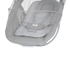 Убаюкивающий центр - шезлонг 8018 серый, пульт, APP, USB, таймер, москитная сетка фото 11