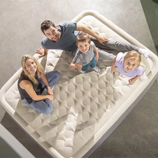 Надувная велюр кровать Intex 64926, 203 х 152 х 46 см., с электронасосом фото 33