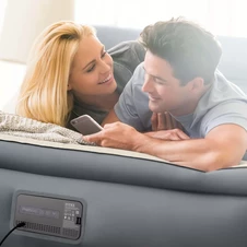 Надувная велюр кровать Intex 64926, 203 х 152 х 46 см., с электронасосом фото 66