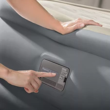 Надувная велюр кровать Intex 64926, 203 х 152 х 46 см., с электронасосом фото 88