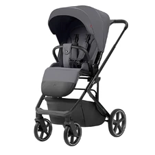 Универсальная коляска 2 в 1 Carrello Alfa CRL-6522 Fashion Grey серая фото 11