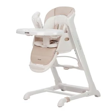 Стульчик - качели Carrello Cascata CRL-10303 Cream Beige бежевый, с функцией укачивания